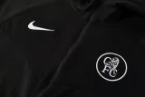 25-26 CHE Black Hoodie Jacket Tracksuit #01