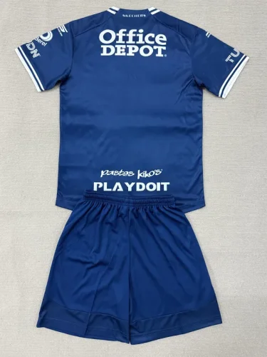 25-26 Pachuca Away Kids Soccer Jersey