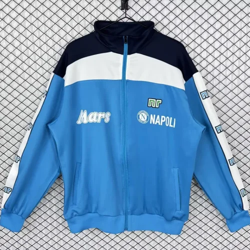 1989-1990 Napoli Blue Jacket #单夹克