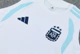 26-27 Argentina White Tank top and shorts suit