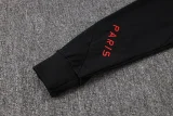 25-26 PSG Black Jacket Tracksuit #A25117
