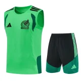 26-27 Mexico Green Tank top and shorts suit