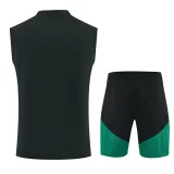 26-27 Mexico Black Tank top and shorts suit