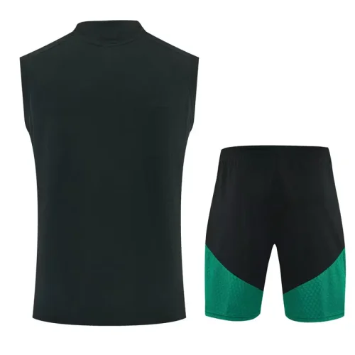 26-27 Mexico Black Tank top and shorts suit