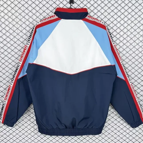 1998-1999 Celta White Black Retro Windbreaker