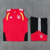 26-27 Germany Red Tank top and shorts suit