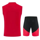 26-27 Germany Red Tank top and shorts suit