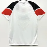 2010-2011 Man Utd Away White Retro Soccer Jersey (决赛字)
