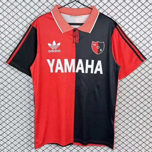 1994 Newell's Old Boys Home Retro Soccer Jersey (有领)