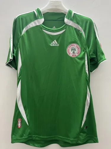 2006-2007 Nigeria Home Retro Soccer Jersey