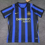 26-27 INT Blue Black Special Edition Fans Soccer Jersey