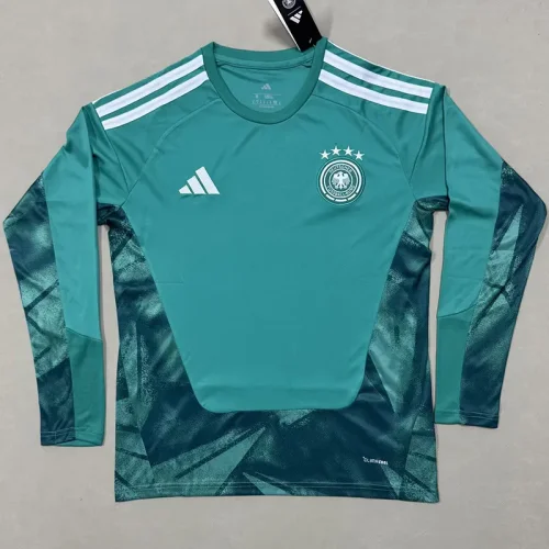 26-27 Germany Green Goalkeeper Long Sleeve Soccer Jersey (长袖)