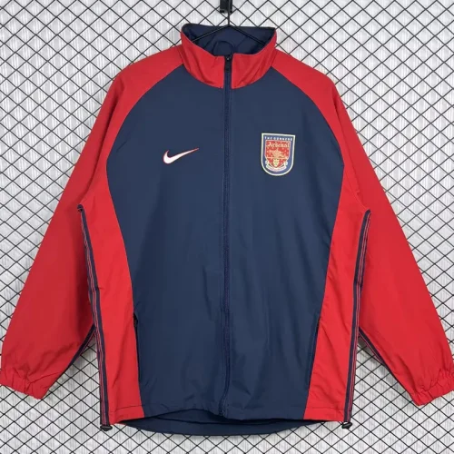 1998-1999 ARS Black red Retro Windbreaker