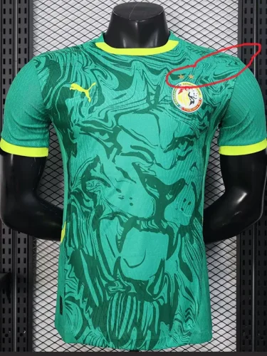 24-25 Senegal Away Player Version Soccer Jersey (Stars 2 星)