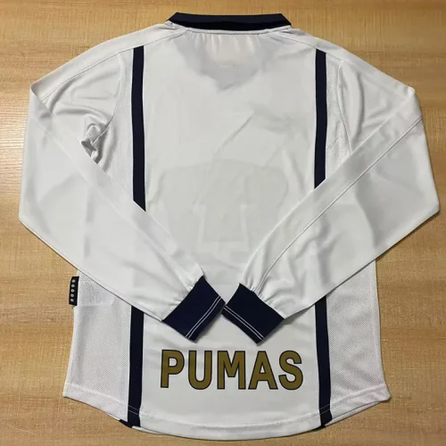 1999-2000 Pumas UNAM Home Long Sleeve Retro Soccer Jersey (长袖)