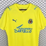 2008-2009 Villarreal Home Retro Soccer Jersey