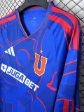 26-27 Universidad De Chile Home Long Sleeve Soccer Jersey (长袖)