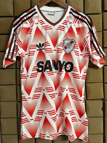 1992-1993 River Plate Away Retro Soccer Jersey