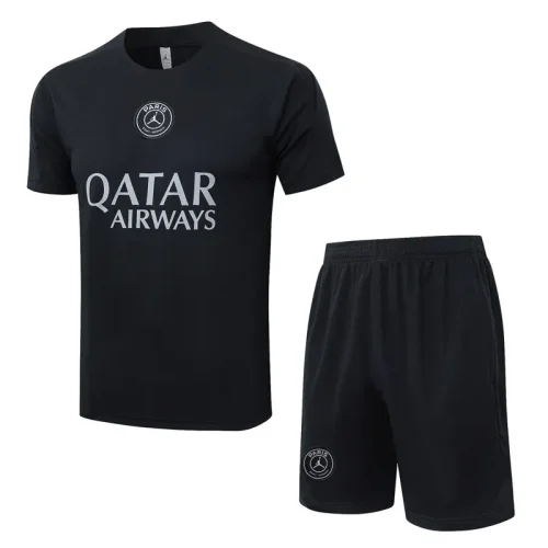 25-26 PSG Jordan Black Training Short Suit #D25275
