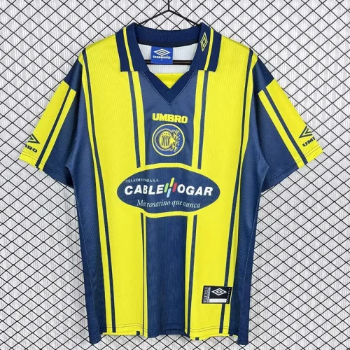 1998-1999 Rosario Central Home Retro Soccer Jersey