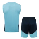 26-27 Argentina Light blue Tank top and shorts suit #D26002