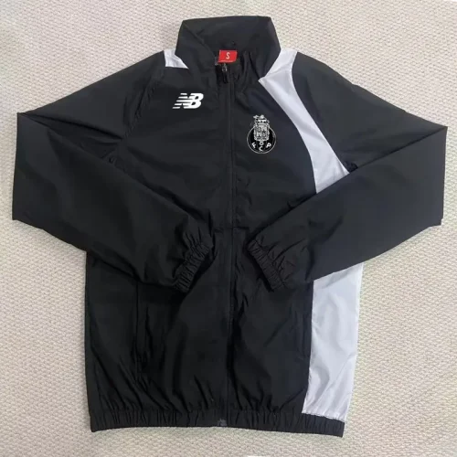 25-26 Porto Black Windbreaker