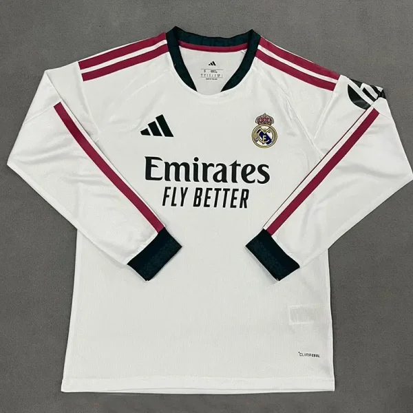 26-27 RMA Home Long Sleeve Soccer Jersey (长袖)