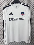 26-27 Colo-Colo Home Long Sleeve Soccer Jersey (长袖)