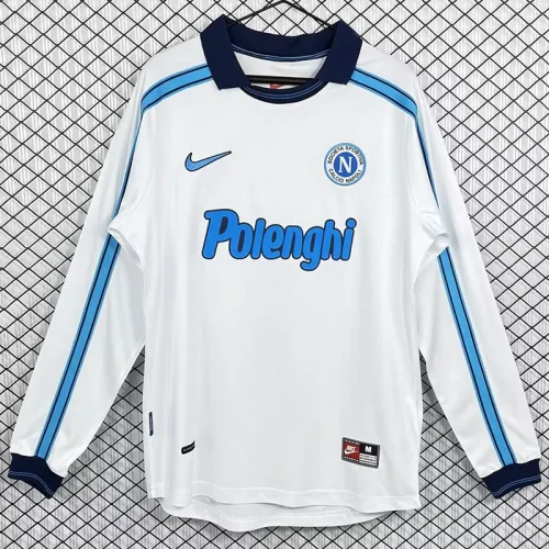 1998-1999 Napoli Away Long Sleeve Retro Soccer Jersey (长袖)