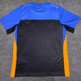 26-27 INT Blue Black Yellow Special Edition Fans Soccer Jersey