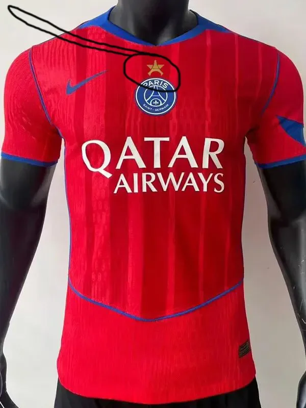25-26 PSG Third Have Stars Player Version Soccer jersey (带星)