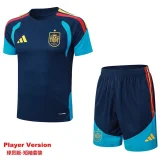 26-27 Spain Royal blue Player Version Training Short Suit (球员短套装)#D2603