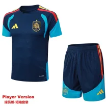 26-27 Spain Royal blue Player Version Training Short Suit (球员短套装)#D2603