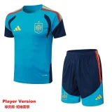 26-27 Spain Lake blue Player Version Training Short Suit (球员短套装)#D2603