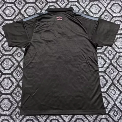 25-26 Inter Miami Black Polo Short Sleeve