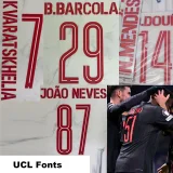 25-26 PSG Jordan Grey Black Fans Soccer jersey