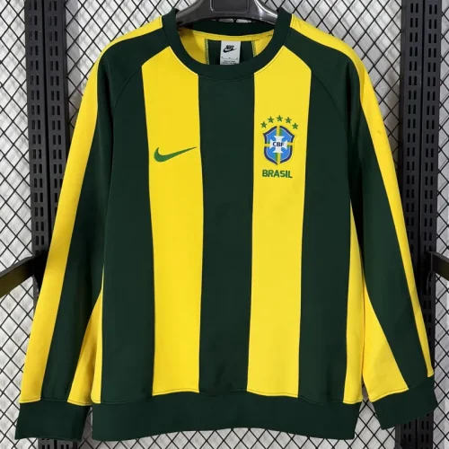 26-27 Italy Yellow black Hoodie (无帽卫衣)