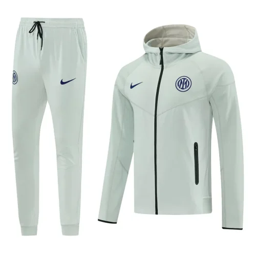 25-26 INT Gray Hoodie Jacket Tracksuit #01