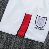 1998 England Away Kids Retro Soccer Jersey