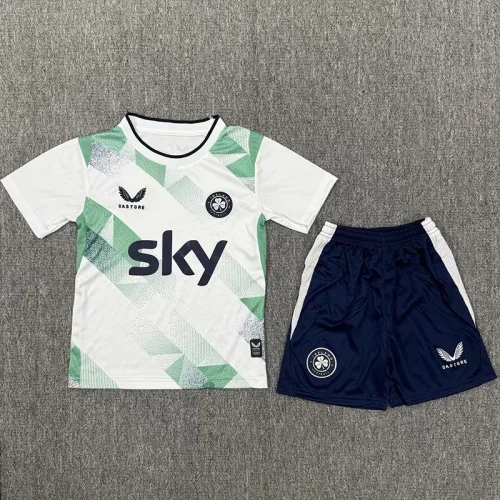 26-27 Ireland Away Kids Soccer Jersey