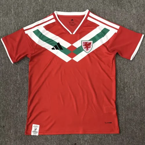 26-27 Wales Red Special Edition Fans Soccer Jersey