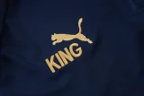 25-26 Marseille Royal blue Half Pull Tracksuit #B25153(半拉链)