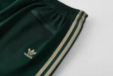 2026 AD Dark green Jacket Tracksuit #AJ24