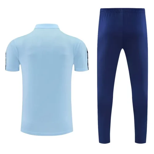 26-27 Man City Light blue Polo Tracksuit
