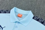 26-27 Man City Light blue Polo Tracksuit
