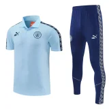 26-27 Man City Light blue Polo Tracksuit