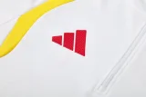 26-27 Colombia White Half Pull Tracksuit (半拉链)
