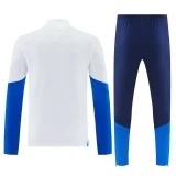 26-27 Colombia White Half Pull Tracksuit (半拉链)
