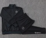 25-26 PSG Jordan Black Kids Jacket Tracksuit #E25228(童装)