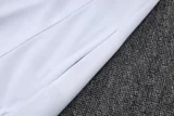 25-26 Marseille White Kids Jacket Tracksuit #E25233(童装)